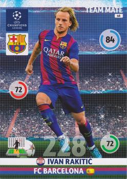 Ivan Rakitic FC Barcelona 2014/15 Panini Champions League #68