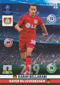 Karim Bellarabi Bayer 04 Leverkusen 2014/15 Panini Champions League #85