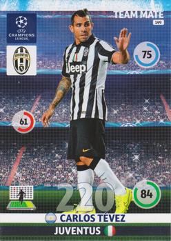 Carlos Tevez Juventus FC 2014/15 Panini Champions League #149