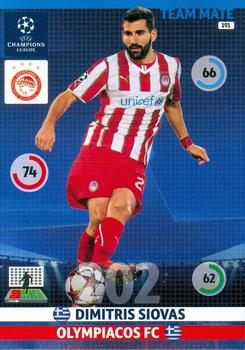 Dimitris Siovas Olympiacos FC 2014/15 Panini Champions League #191