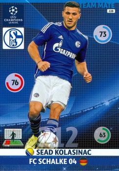 Sead Kolasinac Schalke 04 2014/15 Panini Champions League #228