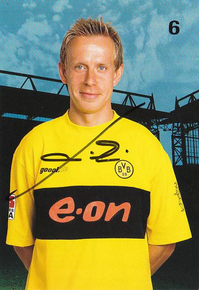 Jorg Heinrich Borussia Dortmund 2002/03 Podpisova karta Autogram