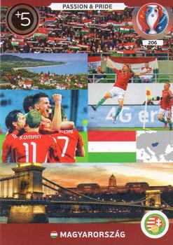 Passion & Pride Northern Hungary Panini UEFA EURO 2016 #206