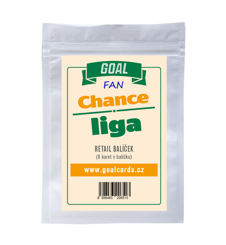 Chance Liga 2022/23 2. série GOAL Cards Retail FAN balíček