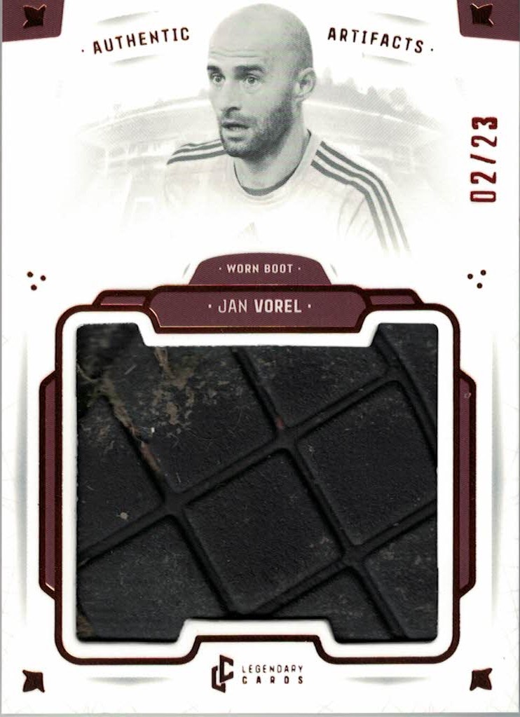 Jan Vorel Dukla Praha Bravo Dukla Legendary Cards /23 #AA-VOJ