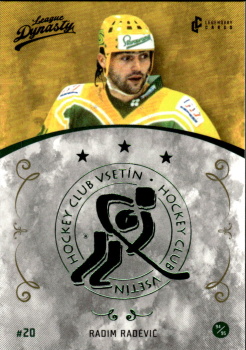 Radim Radevic Vsetin 2021 Legendary Cards League Dynasty #9