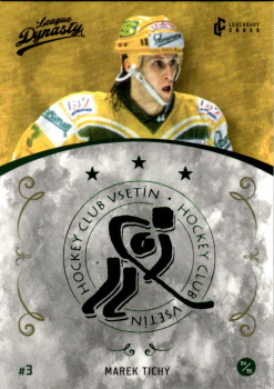 Marek Tichy Vsetin 2021 Legendary Cards League Dynasty #11