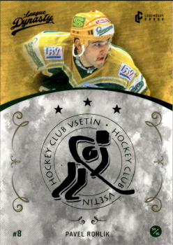 Pavel Rohlik Vsetin 2021 Legendary Cards League Dynasty #17
