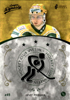 Josef Podlaha Vsetin 2021 Legendary Cards League Dynasty #20