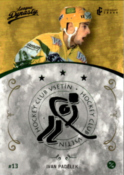 Ivan Padelek Vsetin 2021 Legendary Cards League Dynasty #38