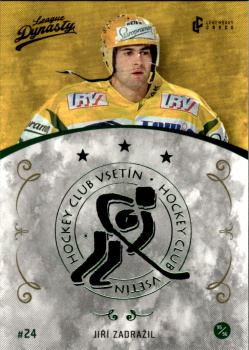 Jiri Zadrazil Vsetin 2021 Legendary Cards League Dynasty #49