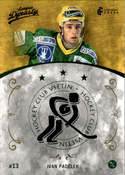 Ivan Padelek Vsetin 2021 Legendary Cards League Dynasty #64