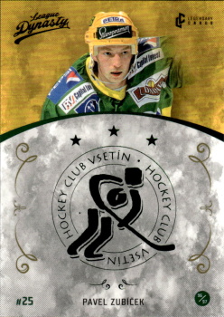 Pavel Zubicek Vsetin 2021 Legendary Cards League Dynasty #72