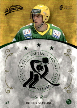 Antonin Stavjana Vsetin 2021 Legendary Cards League Dynasty #87