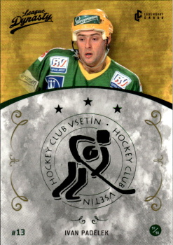 Ivan Padelek Vsetin 2021 Legendary Cards League Dynasty #95