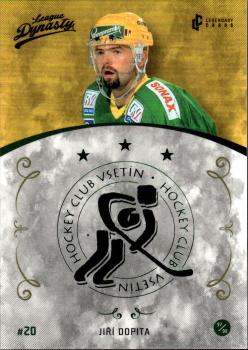 Jiri Dopita Vsetin 2021 Legendary Cards League Dynasty #96