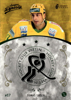 Tomas Srsen Vsetin 2021 Legendary Cards League Dynasty #97