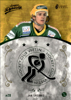 Jan Srdinko Vsetin 2021 Legendary Cards League Dynasty #101