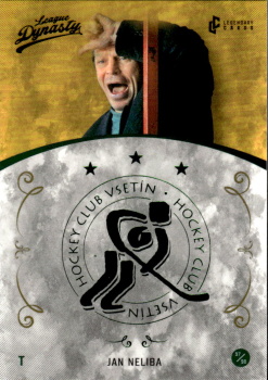 Jan Neliba Vsetin 2021 Legendary Cards League Dynasty #109
