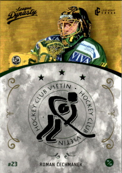 Roman Cechmanek Vsetin 2021 Legendary Cards League Dynasty #111