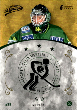 Ivo Pesat Vsetin 2021 Legendary Cards League Dynasty #112