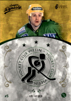 Jiri Veber Vsetin 2021 Legendary Cards League Dynasty #113