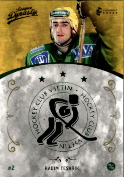 Radim Tesarik Vsetin 2021 Legendary Cards League Dynasty #114