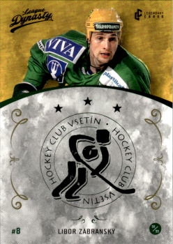 Libor Zabransky Vsetin 2021 Legendary Cards League Dynasty #119