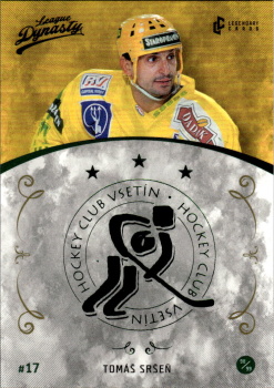 Tomas Srsen Vsetin 2021 Legendary Cards League Dynasty #125