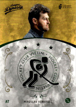 Miroslav Venkrbec Vsetin 2021 Legendary Cards League Dynasty #135
