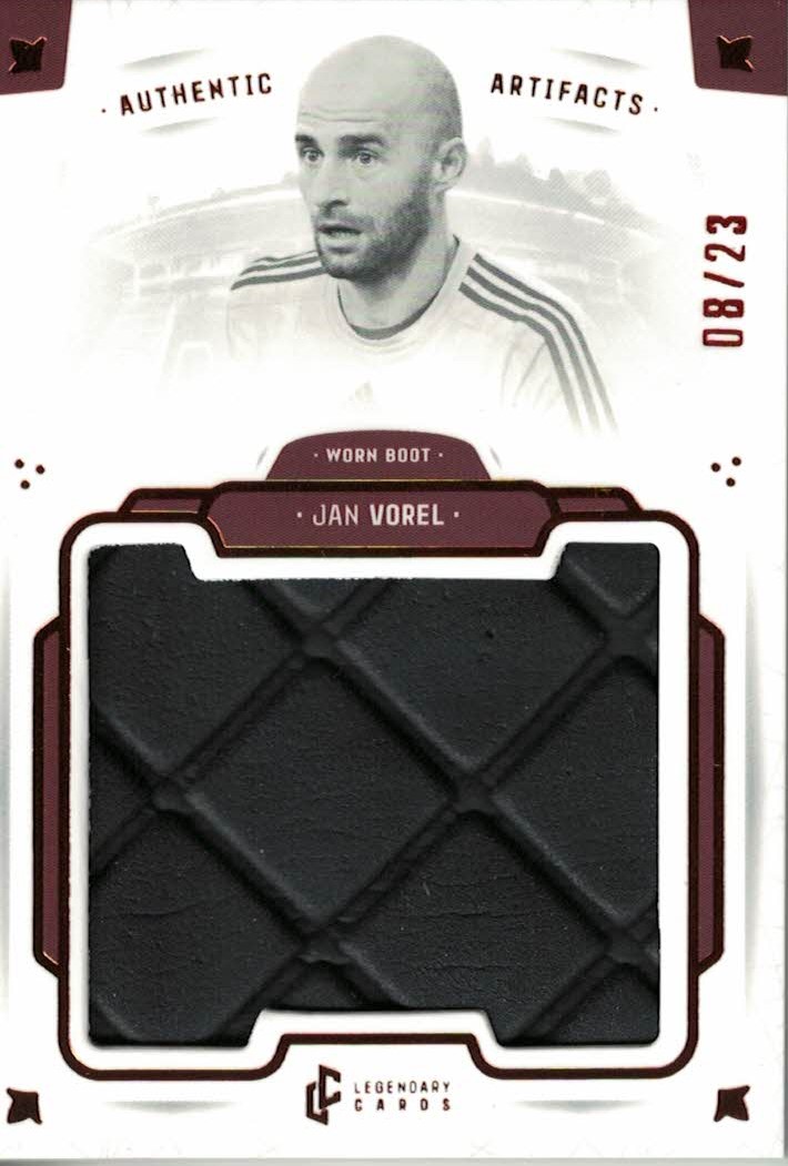 Jan Vorel Dukla Praha Bravo Dukla Legendary Cards /23 #AA-VOJ