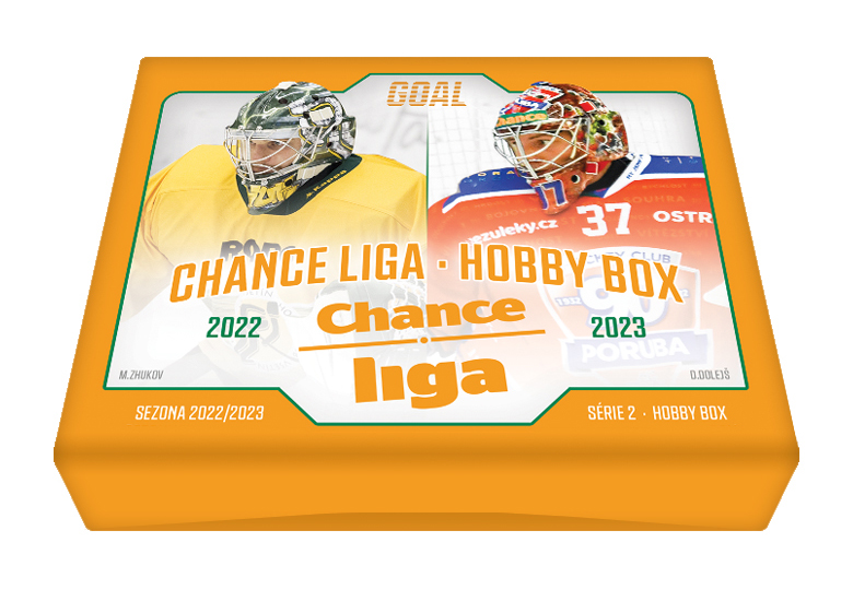 Předprodej - Chance Liga 2022/23 2. série GOAL Cards Hobby box