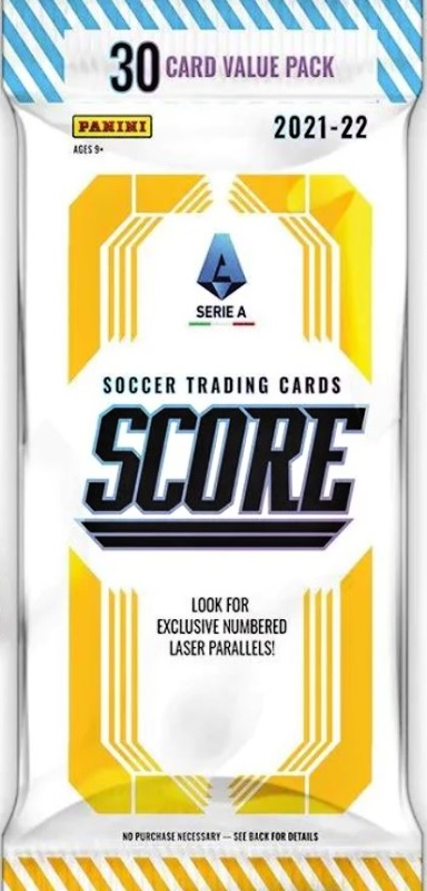 Panini Score Serie A 2021/22 Jumbo Balíček Fotbalové karty