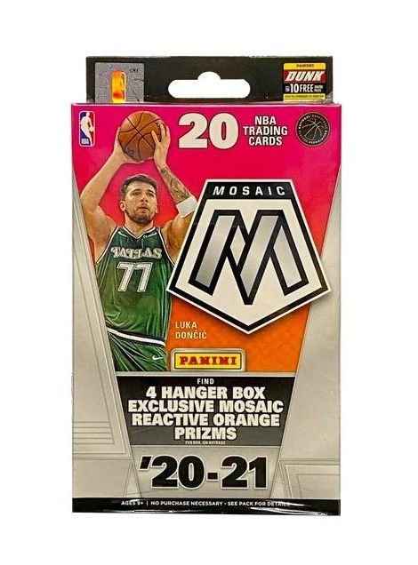 Panini Mosaic Basketball 2020/21 Hanger Box NBA