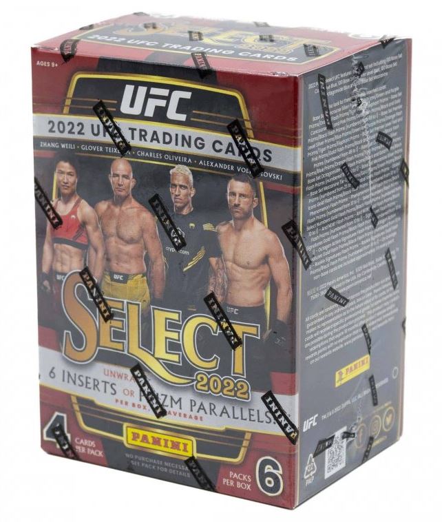 Panini Select UFC 2022 6-Pack Blaster Box