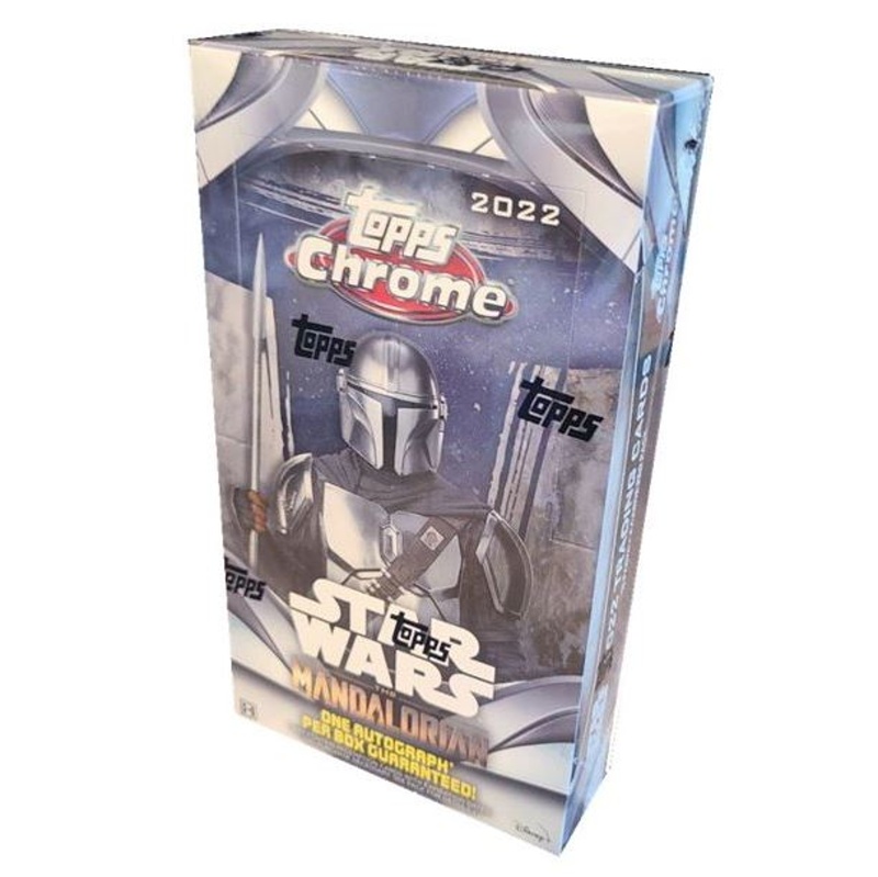 Topps Chrome Star Wars The Mandalorian 2022 Beskar Edition Hobby Box