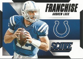 Andrew Luck Indianapolis Colts 2015 Panini Score NFL Franchise #15