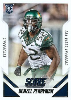 Denzel Perryman San Diego Chargers 2015 Panini Score NFL Rookie Card #355