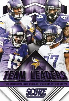 Asiata/Bridgewater/Griffen/Jennings Minnesota Vikings 2015 Score TeamLeaders #15