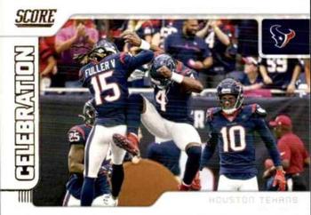 Houston Texans 2020 Panini Score NFL Celebration #CE-9