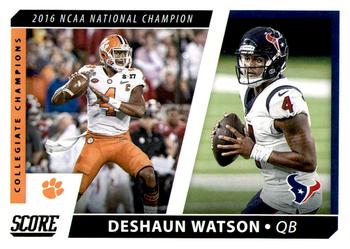 Deshaun Watson Clemson Tigers / Houston Texans 2021 Panini Score NFL #CC3