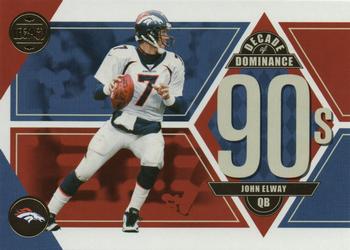 John Elway Denver Broncos 2022 Panini Legacy Football Decade of Dominance #6