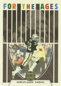 Marcus Allen Los Angeles Raiders 2022 Panini Legacy Football For the Ages # 11