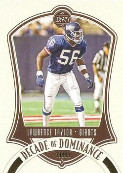 Lawrence Taylor New York Giants 2021 Panini Legacy Decade of Dominance #6