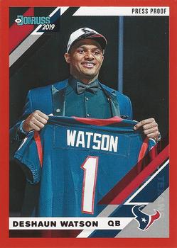 Deshaun Watson Houston Texans 2019 Donruss NFL Red #106