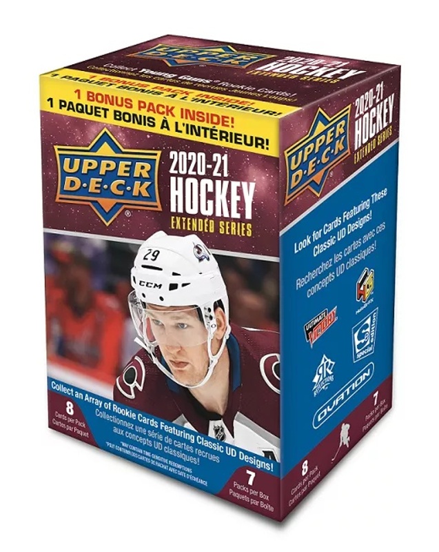 Upper Deck Extended Series Hockey 2020/21 Blaster Box NHL