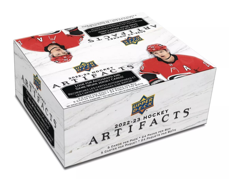 Upper Deck Artifacts 2022/23 Hockey Retail Box NHL