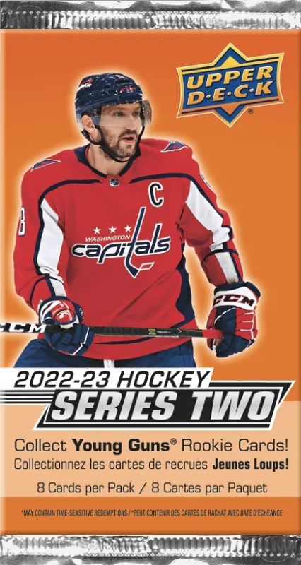 Upper Deck Series 2 Hockey 2022/23 Gravity Retail Balíček NHL