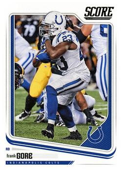 Frank Gore Indianapolis Colts 2018 Panini Score NFL #138