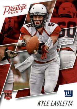 Kyle Lauletta New York Giants 2018 Panini Prestige NFL #297